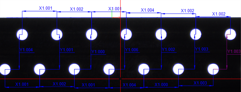 小孔直徑0.17mm、定位精度達(dá)到0.005內(nèi)